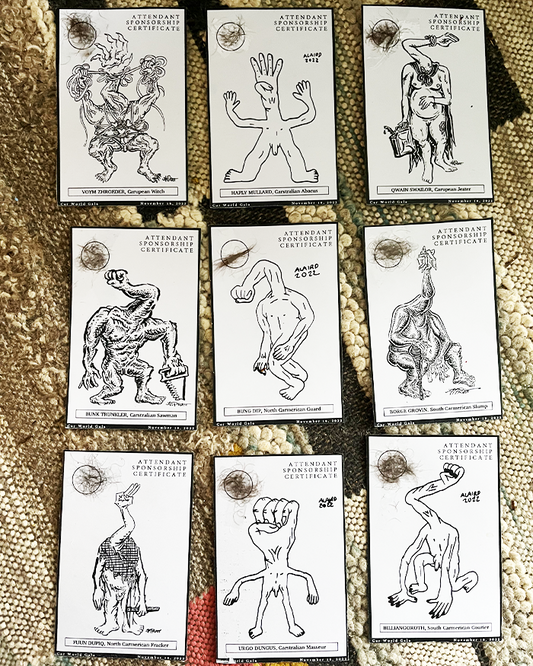 Attendant Sponsorship Certificate